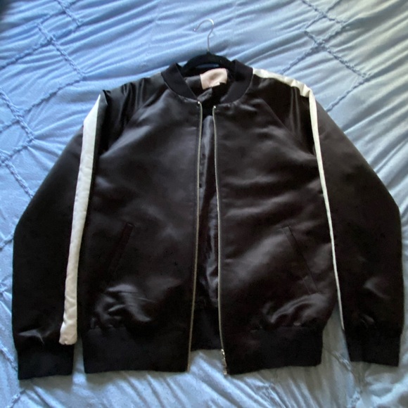 Embroidered Bomber Jacket - Picture 4 of 5